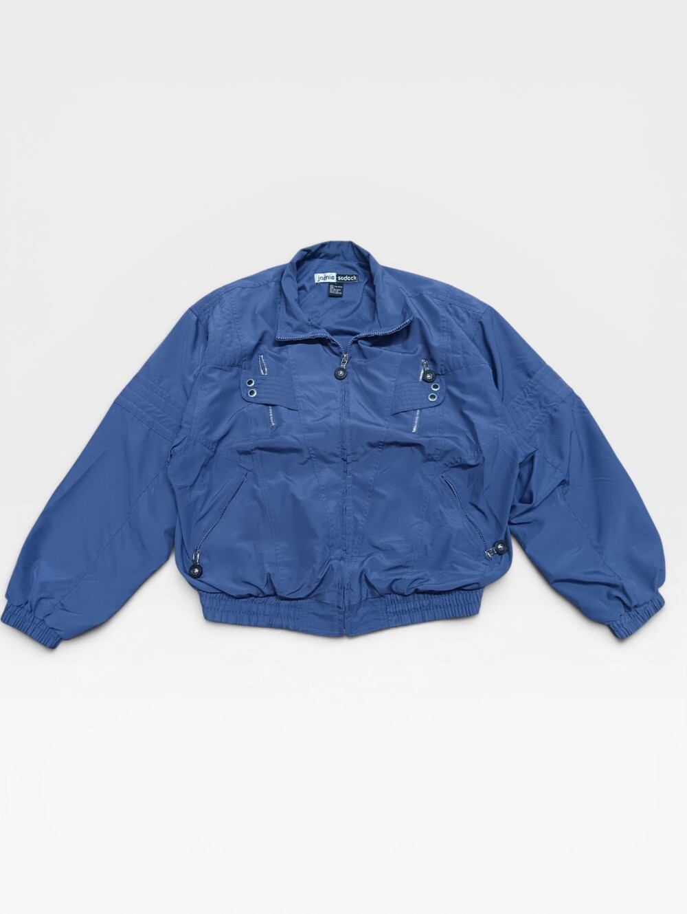 80s Jamie Sadock Detroit Cut Windbreaker Jacket Size L